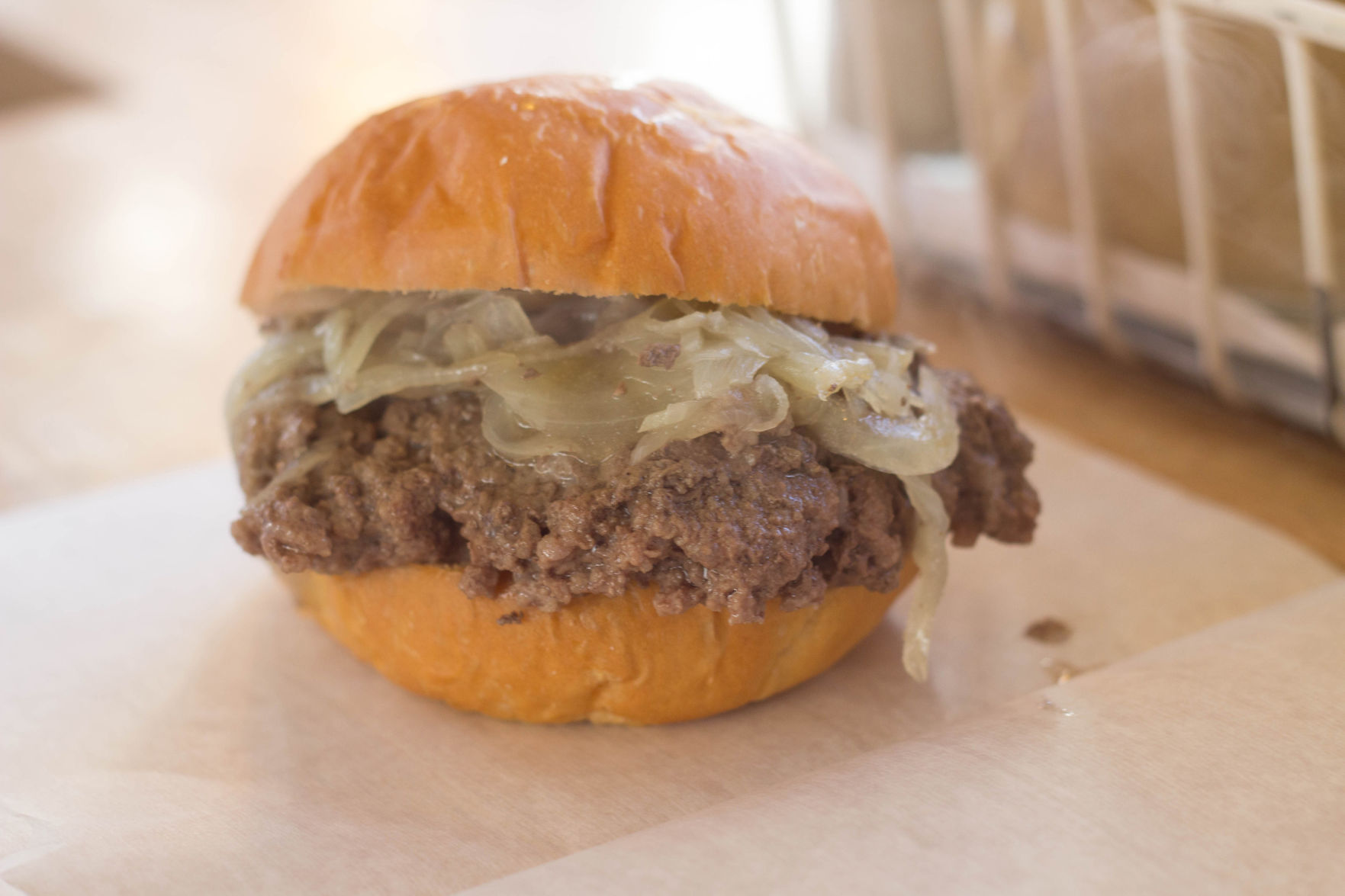 Simmered burger
